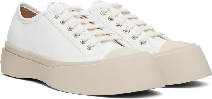 Marni White Pablo Sneakers - Image 4