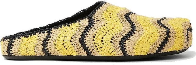 Marni X No Vacancy Inn Crochet Sabots