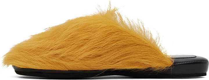 Marni Yellow Fussbett Sabot Slippers - Image 3