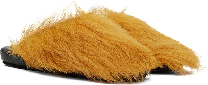 Marni Yellow Fussbett Sabot Slippers - Image 4
