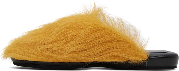 Marni Yellow Fussbett Sabot Slippers - Image 3