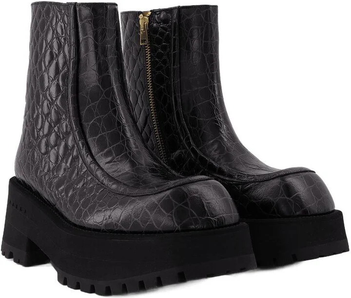 Marni Zip Booties - Image 2