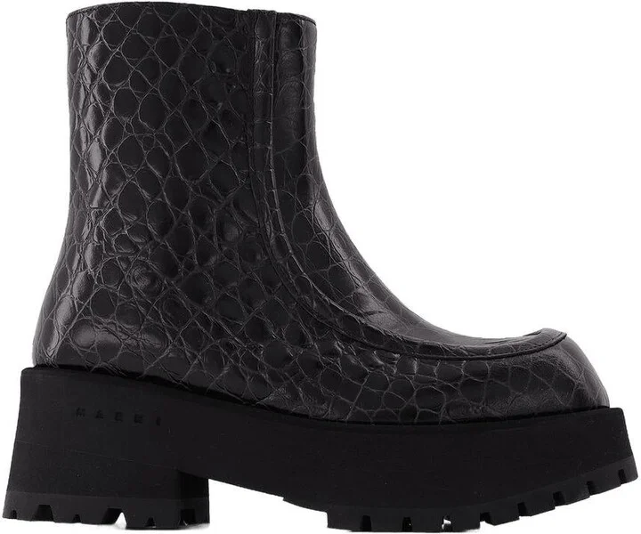Marni Zip Booties