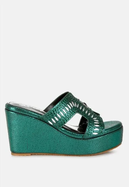 Marnier Diamante & Rhinestone Detail Cut-Out Sandals Women - Image 3