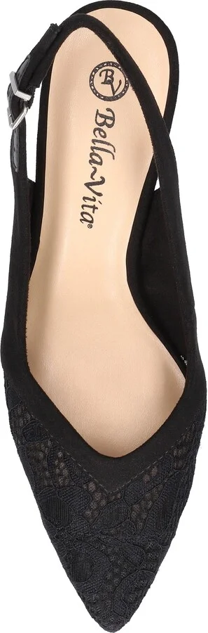 Marquette Pointed Toe Slingback Pump - Image 4