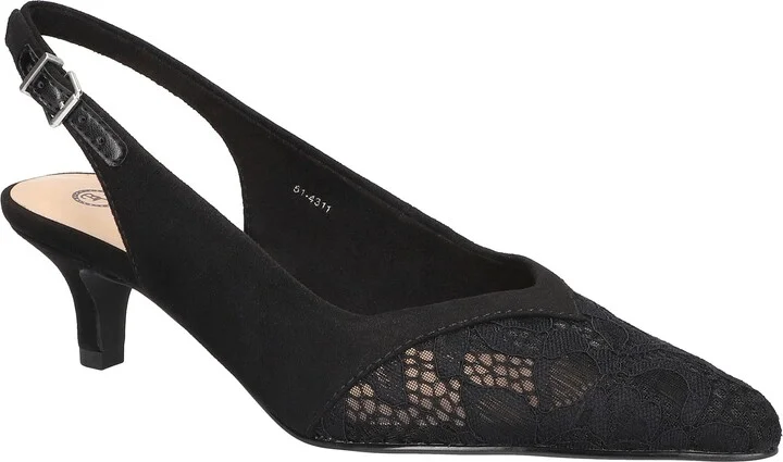 Marquette Pointed Toe Slingback Pump