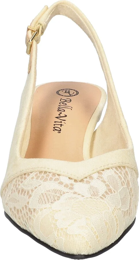 Marquette Slingback Kitten Heel Pump - Image 11