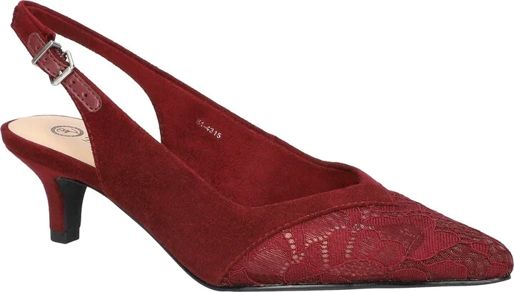 Marquette Slingback Kitten Heel Pump