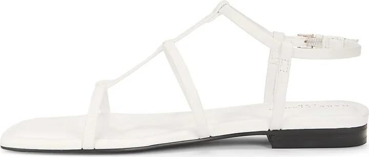 Marris T-Strap Flat Sandals - Image 4