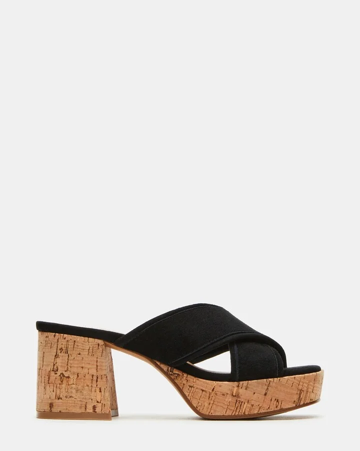 Marsden Black Suede