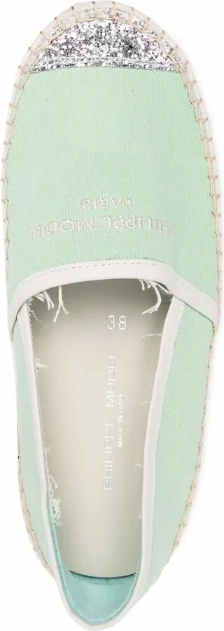 Marseille glitter-detail espadrilles - Image 4
