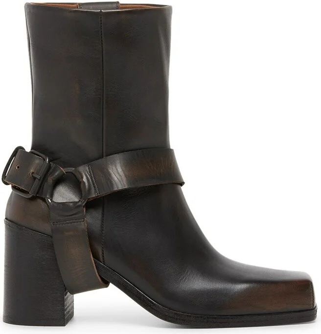 Marsèll Anta Side-Buckle Ankle Boots