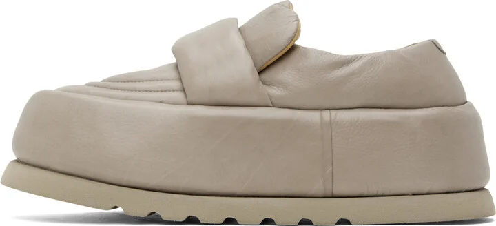 Marsèll Beige Bombo Loafer - Image 3