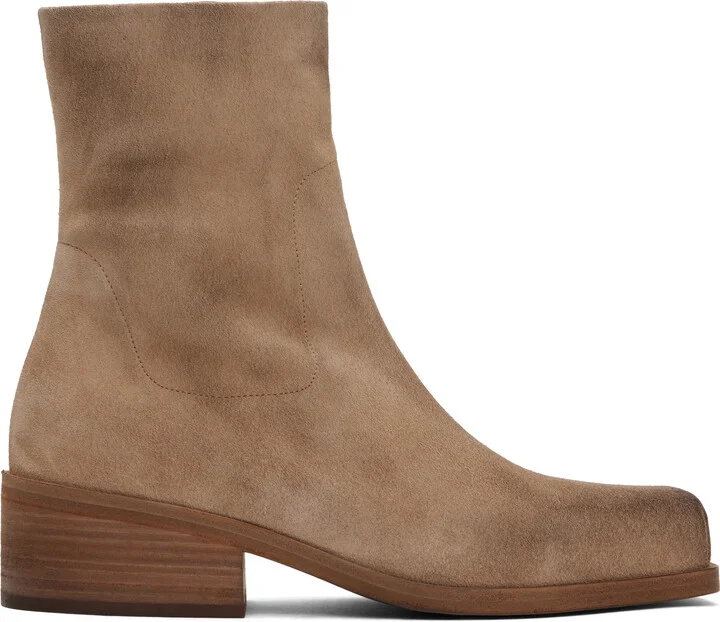 Marsèll Beige Cassello Ankle Boots