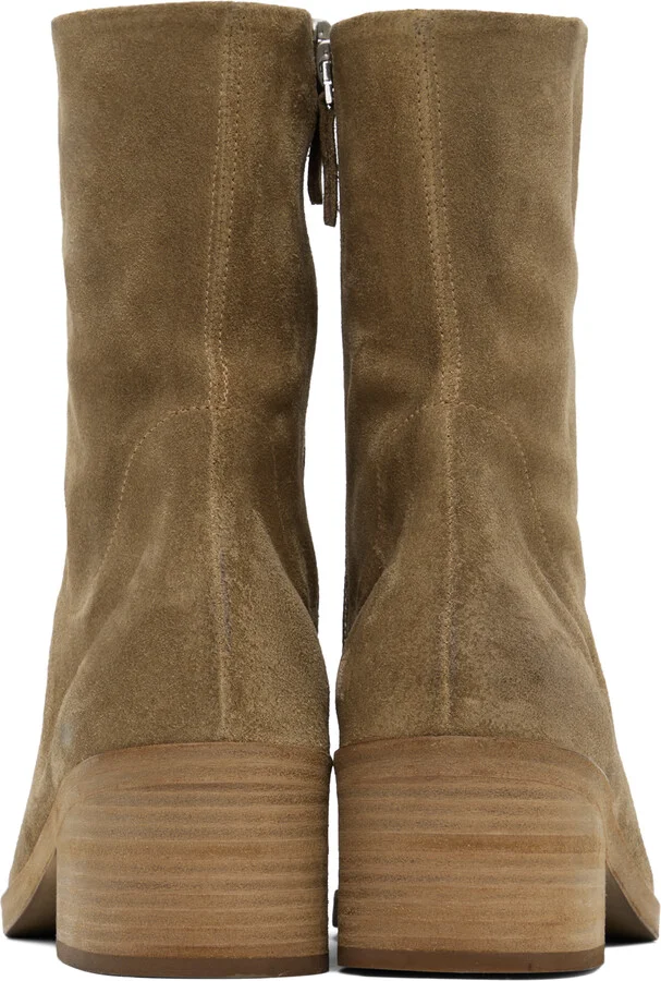 Marsèll Beige Cassello Boots - Image 2