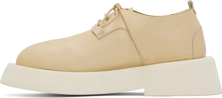 Marsèll Beige Gommellone Derbys - Image 3