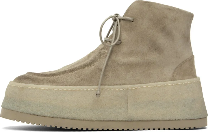 Marsèll Beige Parapana Boots - Image 3
