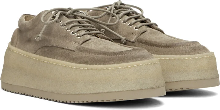 Marsèll Beige Parapana Derbys - Image 4