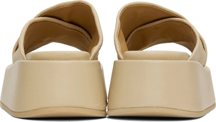 Marsèll Beige Platform Sandals - Image 2