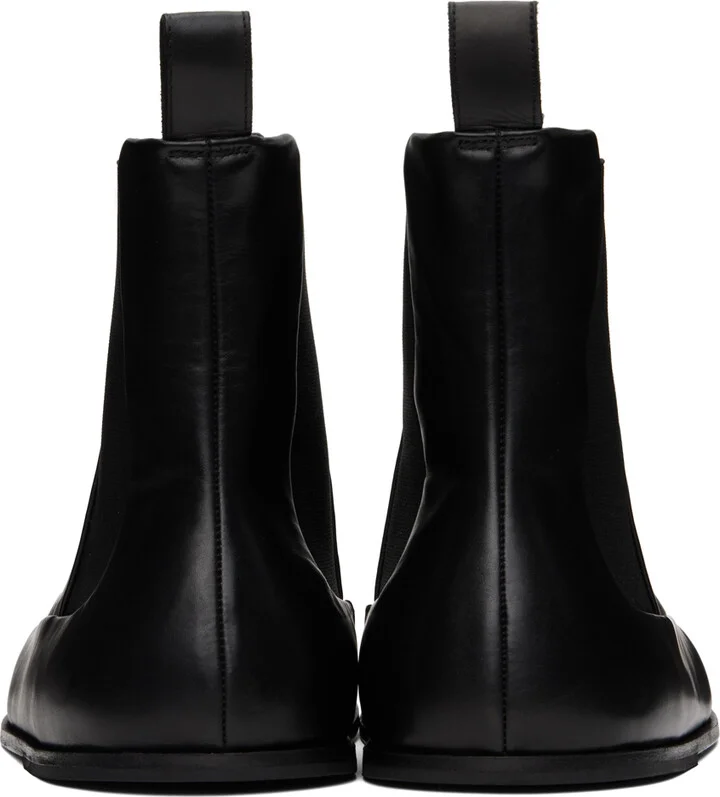 Marsèll Black Accomoda Beatle Chelsea Boots - Image 2
