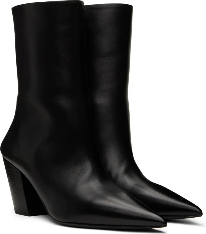 Marsèll Black Aghetto Boots - Image 4