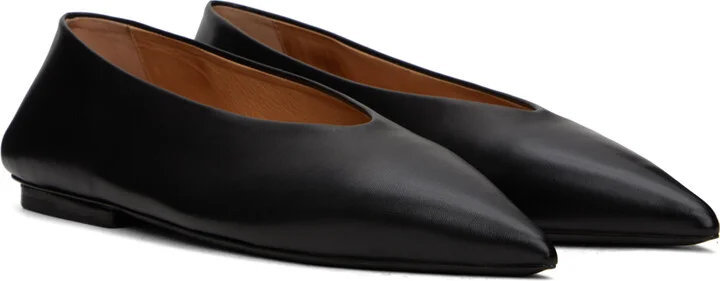 Marsèll Black Ago Ballerina Flats - Image 4
