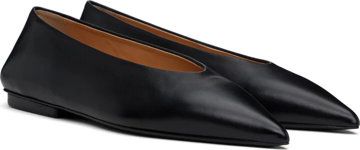 Marsèll Black Ago Ballerina Flats - Image 4
