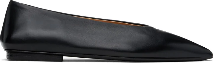 Marsèll Black Ago Ballerina Flats