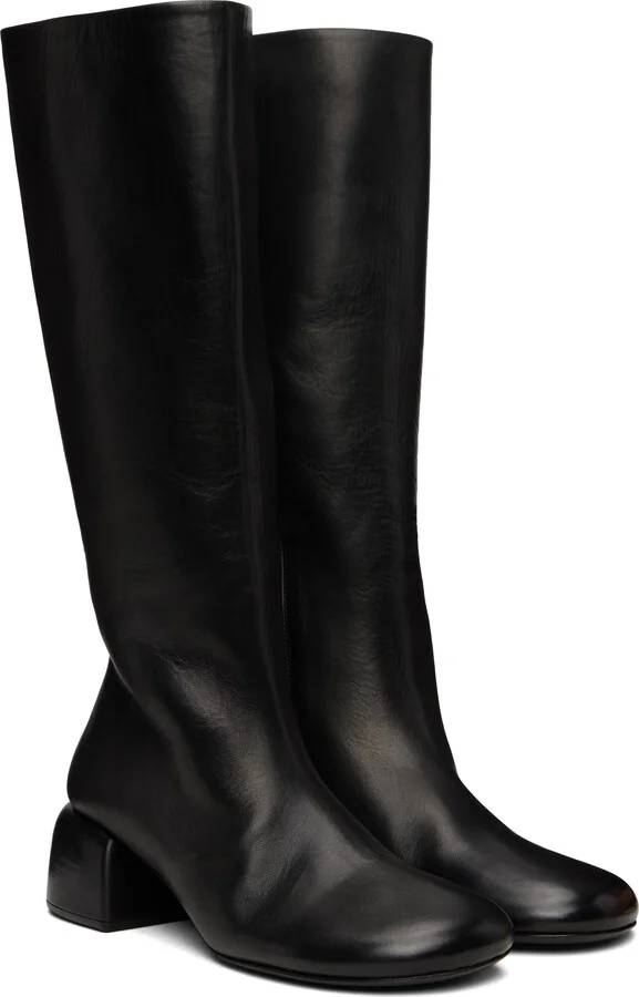 Marsèll Black Basata Tall Boots - Image 4