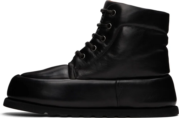 Marsèll Black Bombo Ankle Boots - Image 3