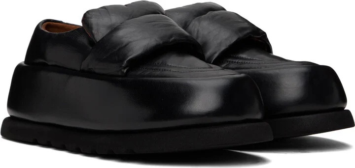 Marsèll Black Bombo Loafers - Image 4