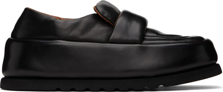 Marsèll Black Bombo Mocassino Loafers
