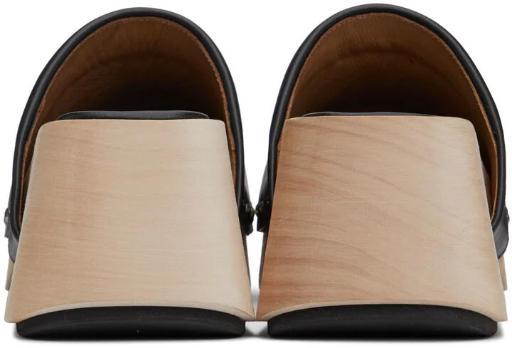 Marsèll Black Bottone Clogs - Image 2