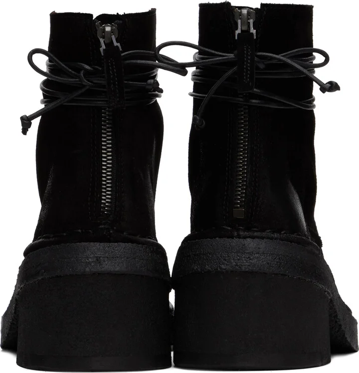 Marsèll Black Burraccio Ankle Boots - Image 2