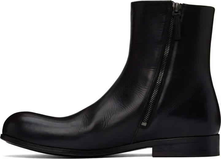 Marsèll Black Capozucca Ankle Boots - Image 3