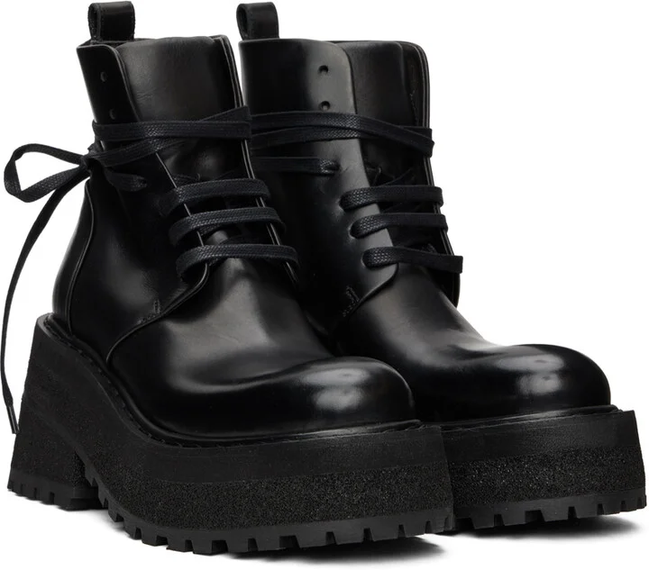 Marsèll Black Carretta Boots - Image 4
