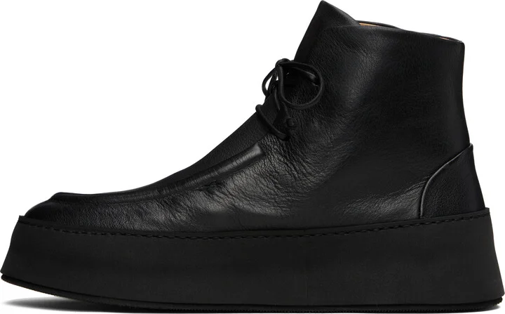 Marsèll Black Cassapana Ankle Boots - Image 3