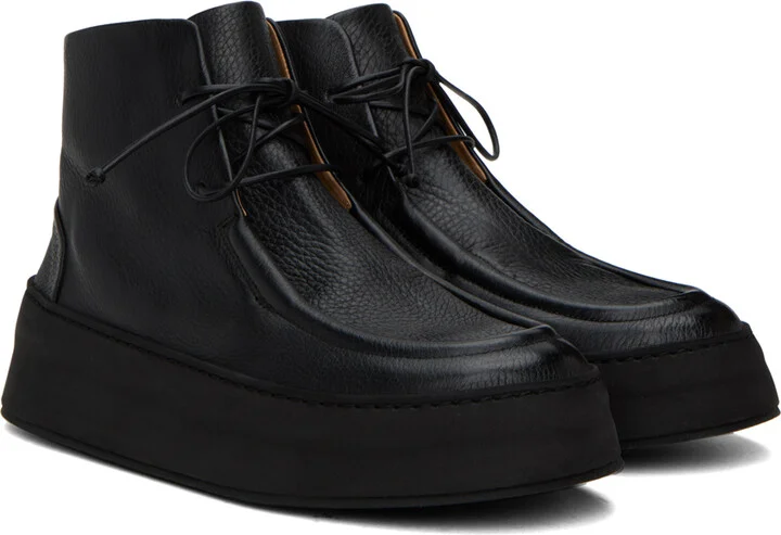 Marsèll Black Cassapana Boots - Image 4