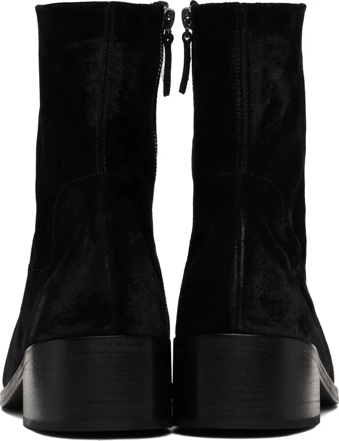Marsèll Black Cassello Ankle Boots - Image 2