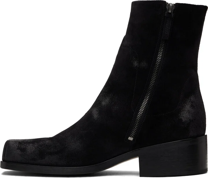 Marsèll Black Cassello Ankle Boots - Image 3