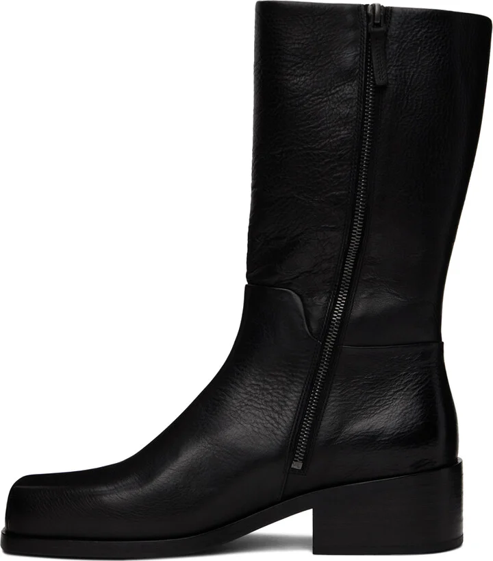 Marsèll Black Cassello Boots - Image 3