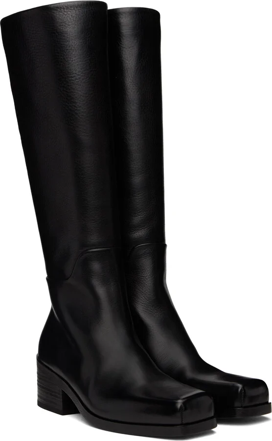 Marsèll Black Cassello Tall Boots - Image 4