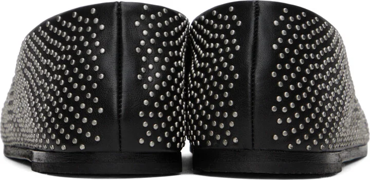 Marsèll Black Coltellaccio Borchie Ballerina Flats - Image 2