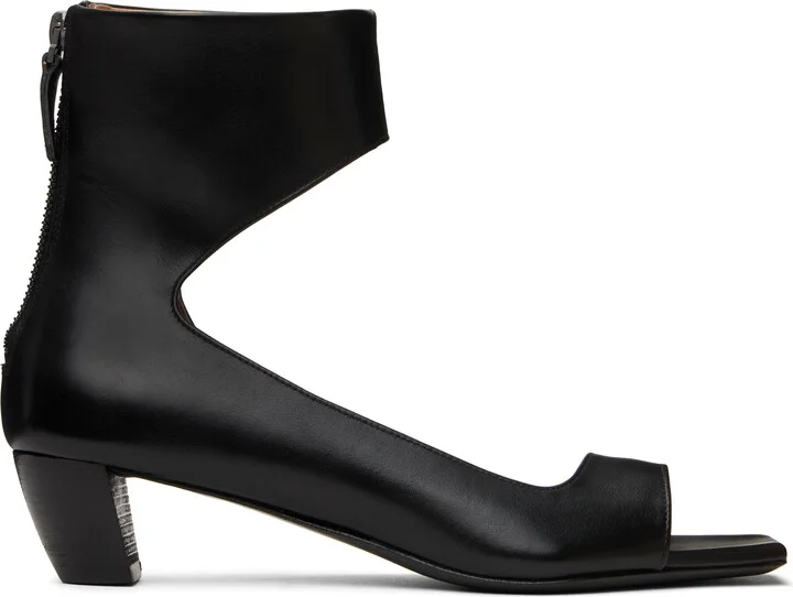 Marsèll Black Cucchiaia Heeled Sandals