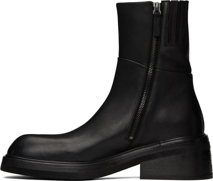 Marsèll Black Facciata Boots - Image 3