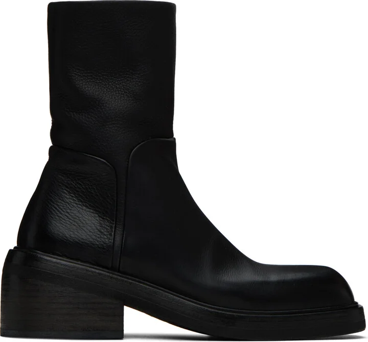 Marsèll Black Facciata Boots
