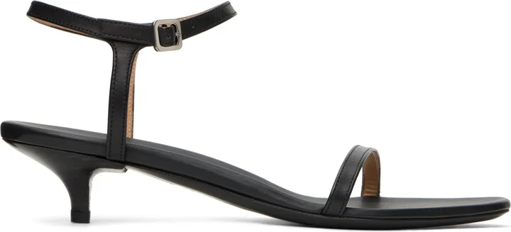 Marsèll Black Fiuto Heeled Sandals