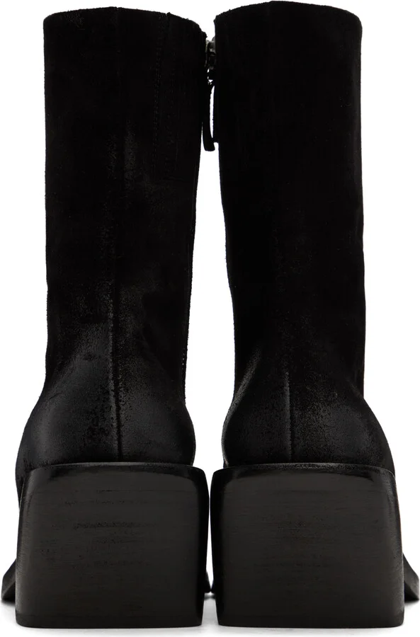 Marsèll Black Gessetto Ankle Boots - Image 2