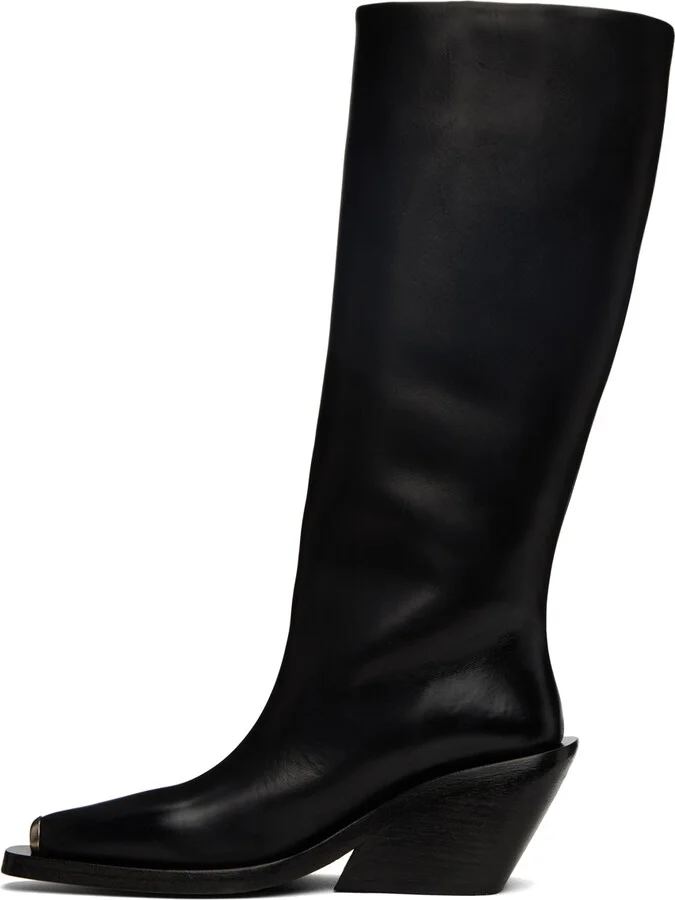 Marsèll Black Gessetto Tall Boots - Image 3
