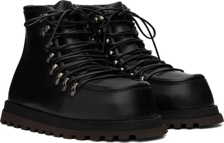 Marsèll Black Gicarro Ankle Boots - Image 4